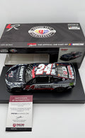 William Byron - Signed 2023 Camaro ZL1 Liberty U. Patriotic 1:24 Diecast Car - Pristine COA