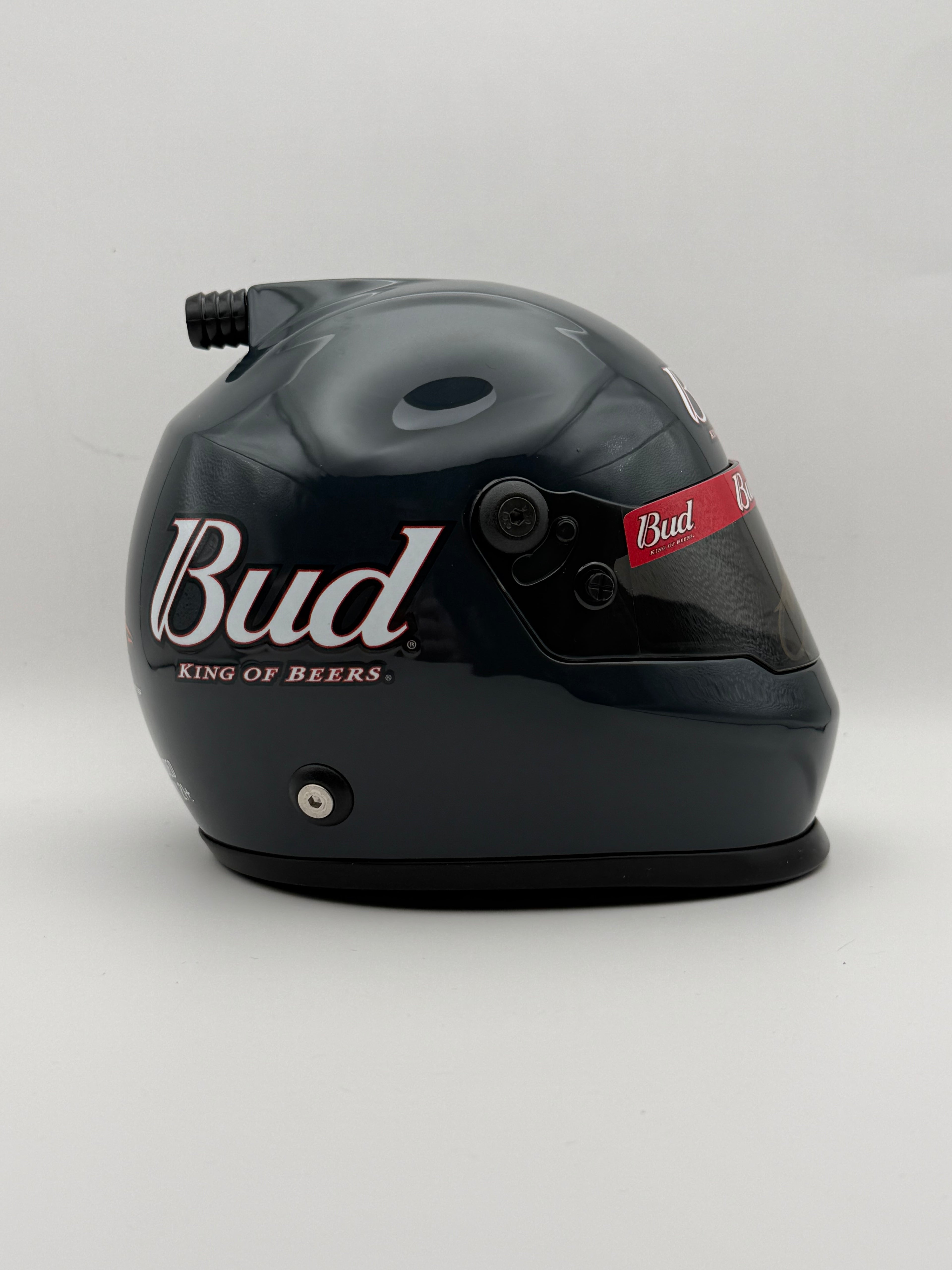 Dale Earnhardt Jr. - Signed Budweiser NASCAR Mini Helmet - JR Motorsports COA