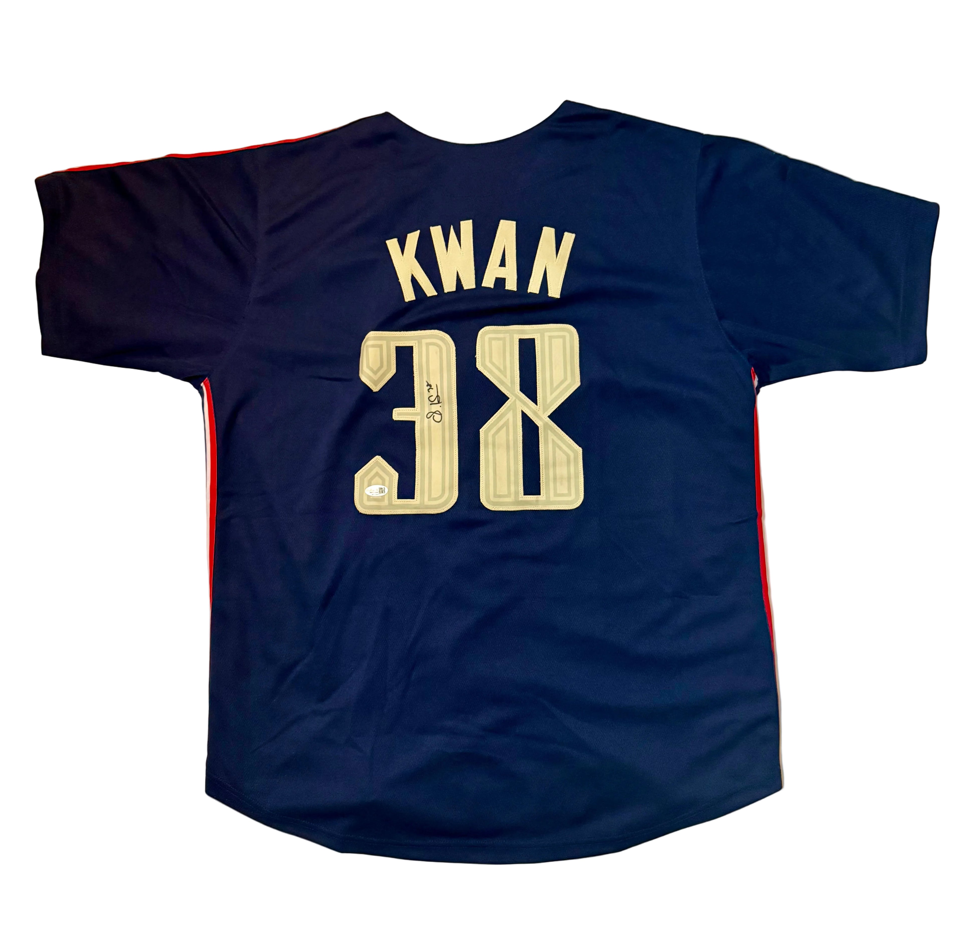 Steven Kwan - Signed Cleveland Guardians Custom Jersey - JSA COA