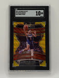 Devin Booker - 2019 Panini Select Gold Wave Prizm #70 - SGC 10