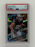 Brock Bowers - 2024 Panini Spectra Astral #8 /40 Rookie Card - PSA 9