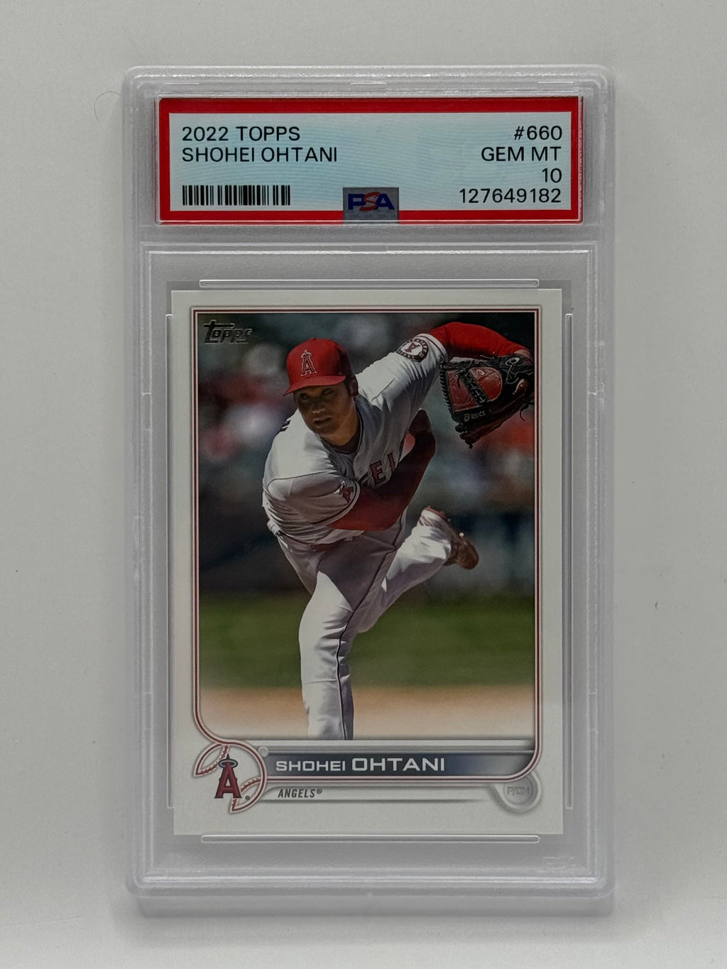 Shohei Ohtani - 2022 Topps #660 - PSA 10