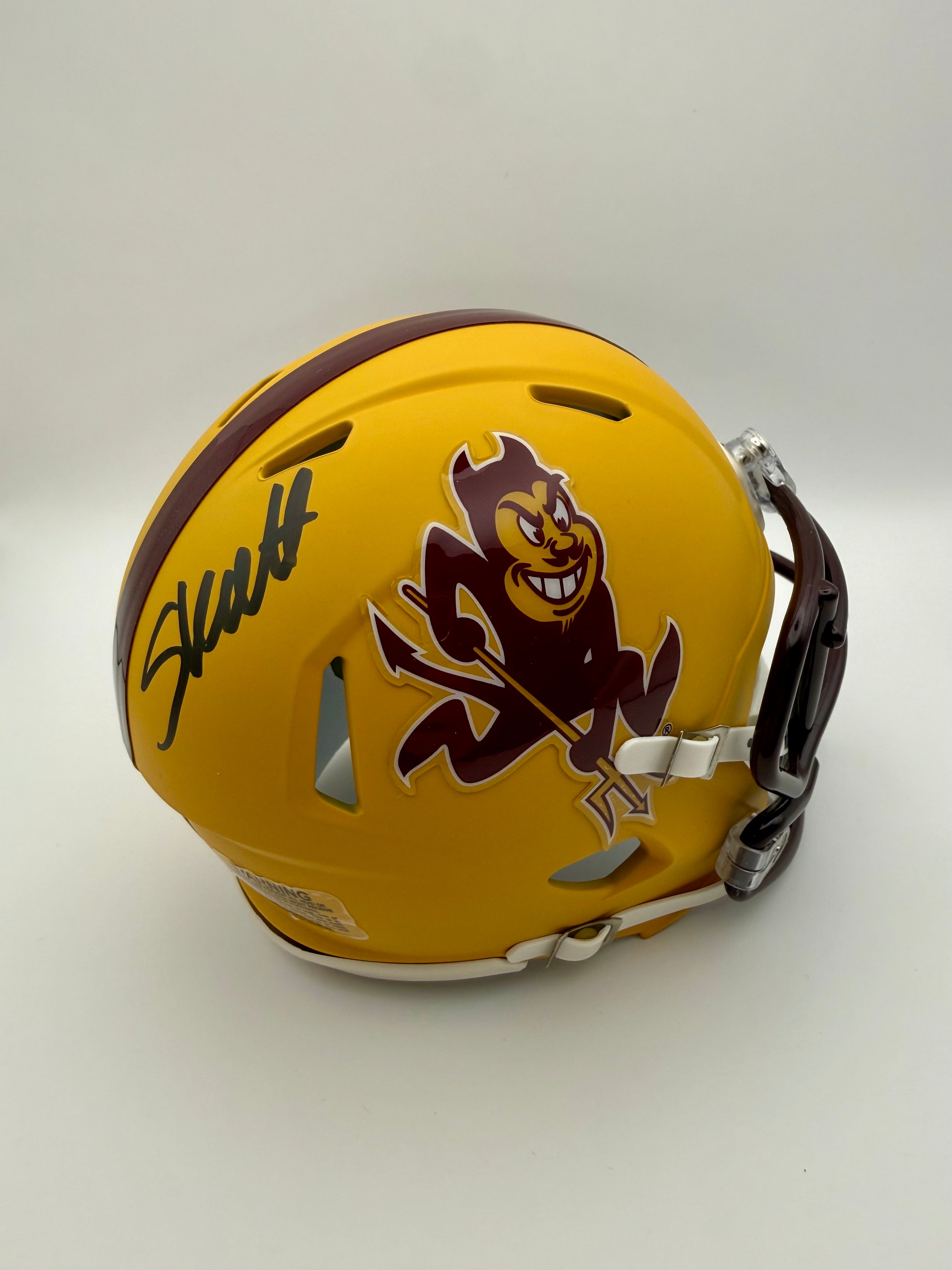 Cam Skattebo - Signed ASU Sun Devils Mini Helmet - JSA COA