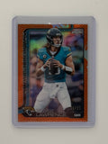 Trevor Lawrence - 2025 Topps Chrome Orange Pigskin /25