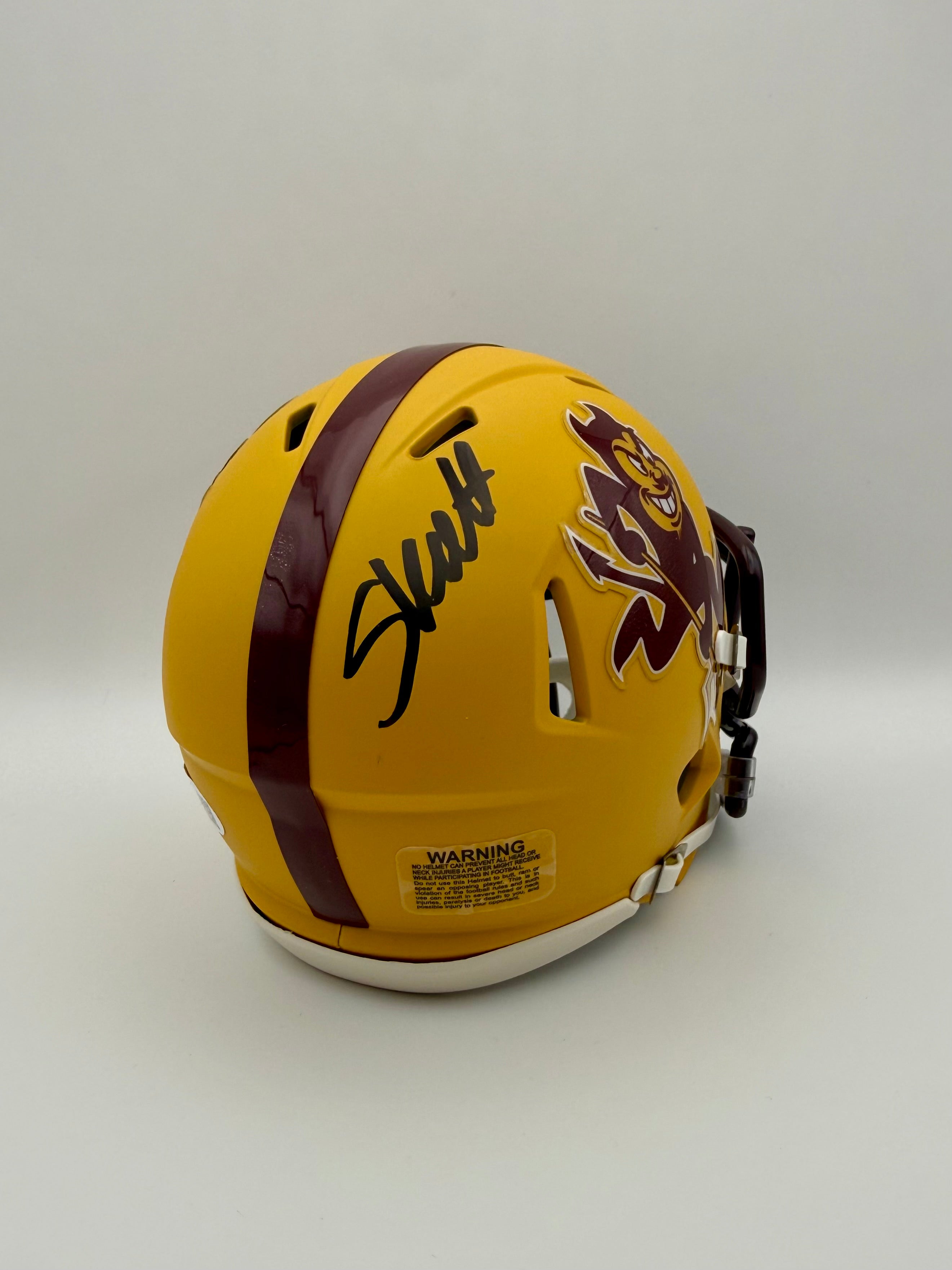 Cam Skattebo - Signed ASU Sun Devils Mini Helmet - JSA COA