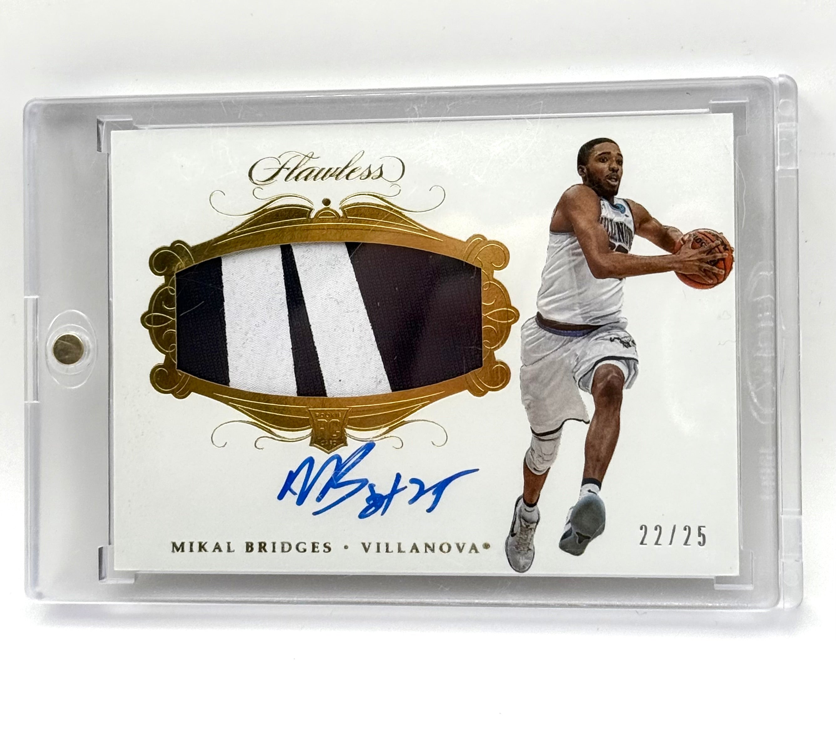 Mikal Bridges - 2018 Panini Flawless Collegiate Relic Auto /25 No. 110