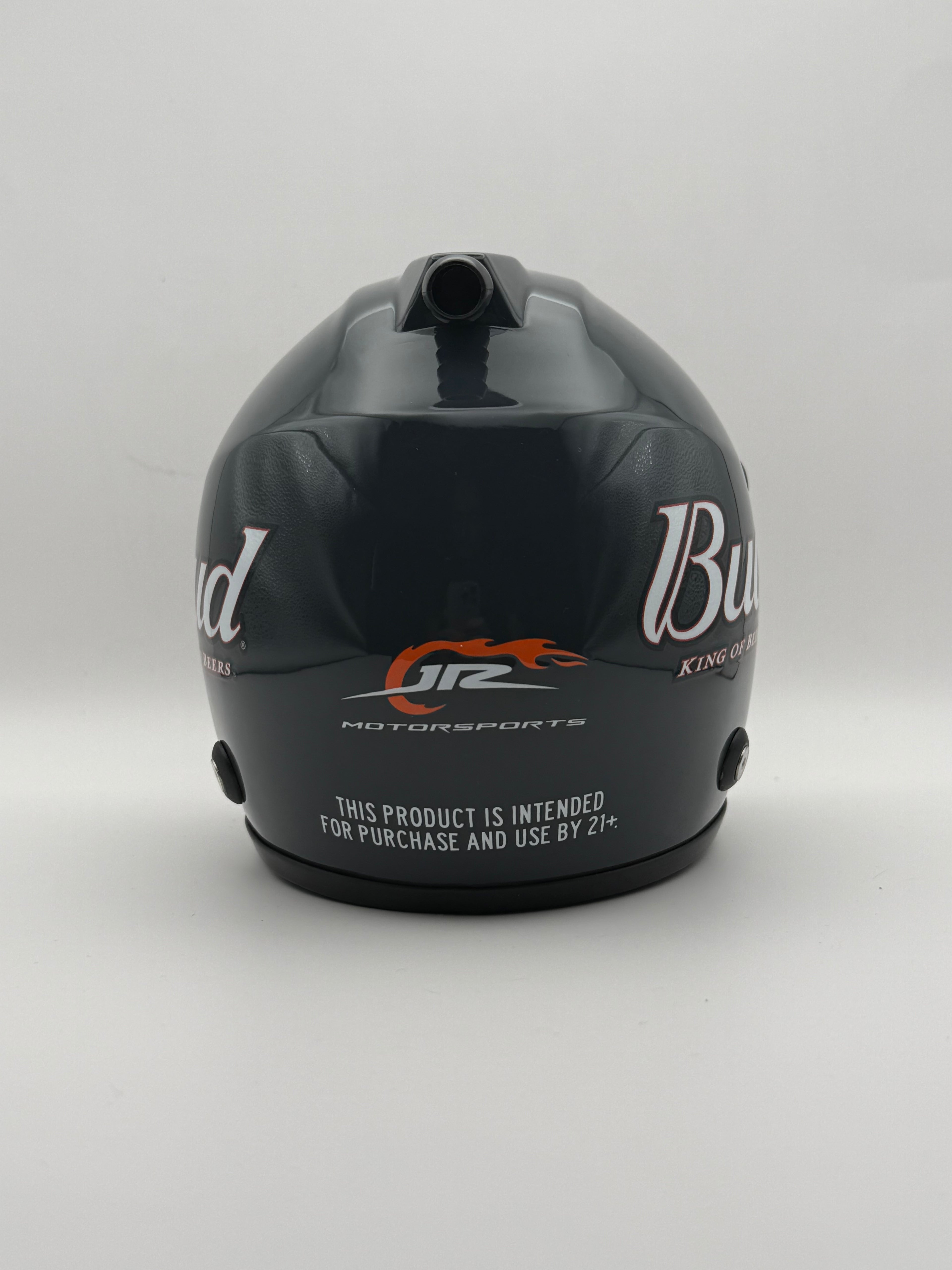 Dale Earnhardt Jr. - Signed Budweiser NASCAR Mini Helmet - JR Motorsports COA