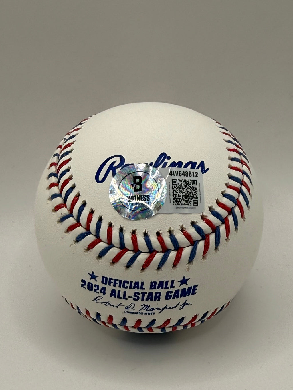 Elly De La Cruz - Signed 2024 All Star Game OML Baseball - Beckett Witness Certified