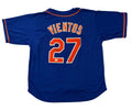Mark Vientos - Signed Custom Mets Blue Jersey - Beckett COA
