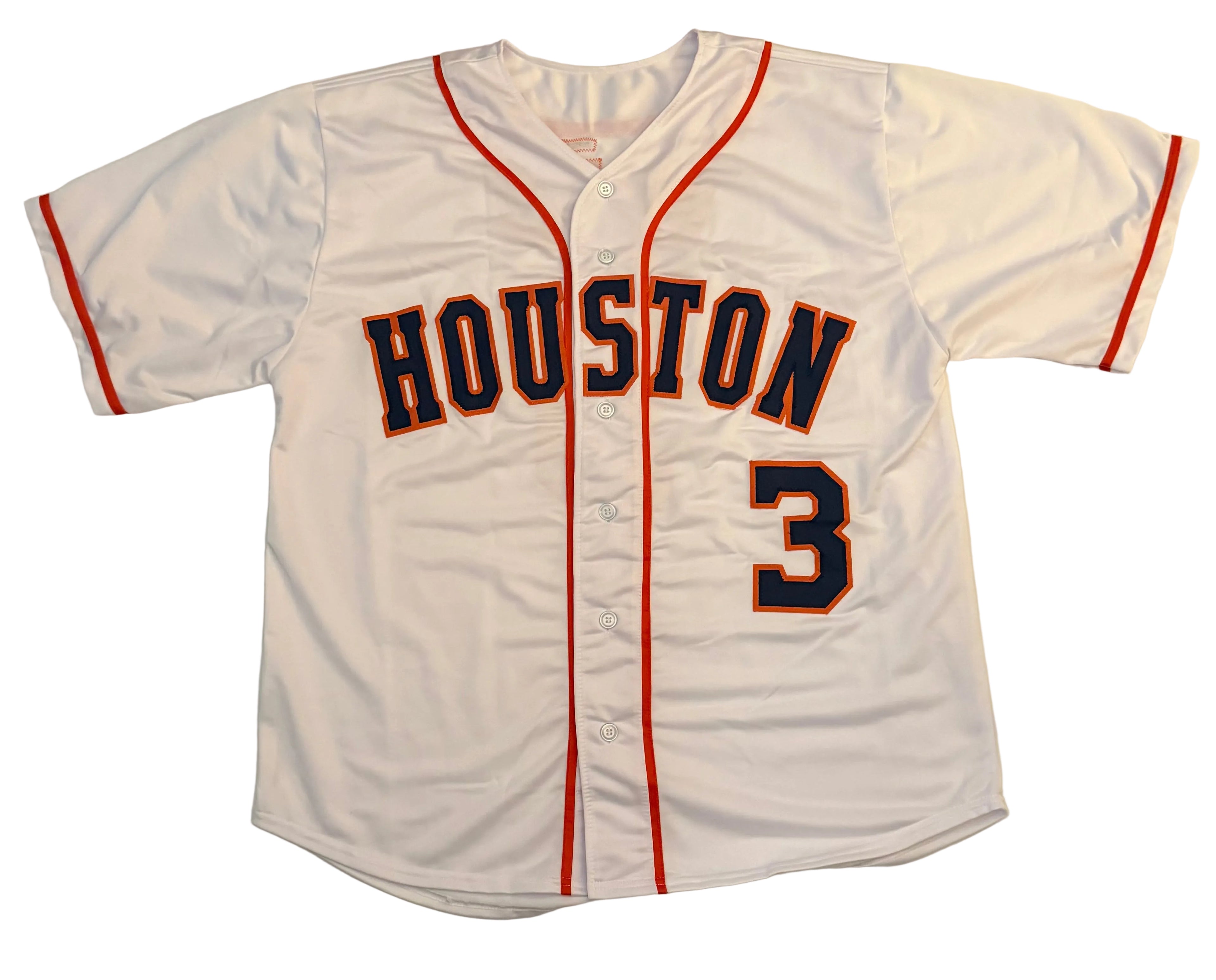Jeremy Pena - Signed Houston Astros Custom Baseball Jersey - Beckett COA