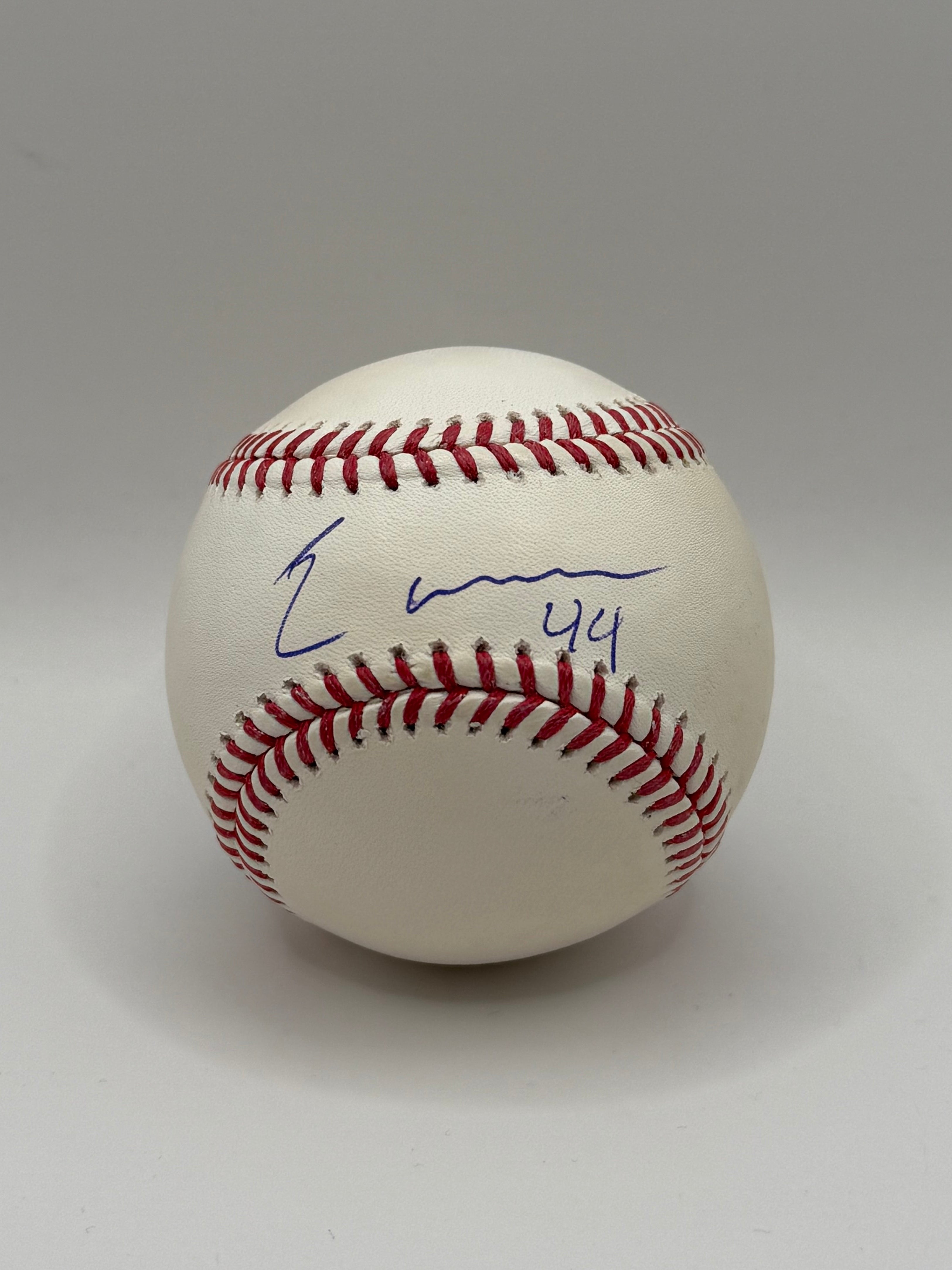 Elly De La Cruz - Signed OML Baseball - Beckett Witness Certified