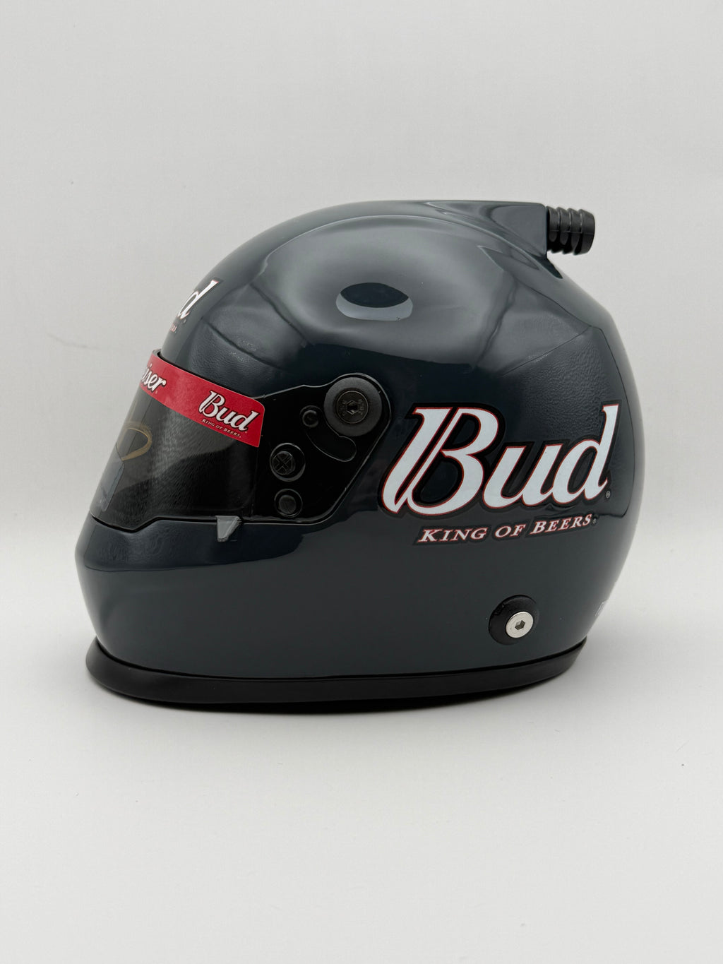 Dale Earnhardt Jr. - Signed Budweiser NASCAR Mini Helmet - JR Motorsports COA